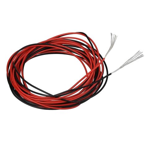 Buy BNTECHGO 30 Gauge Silicone Wire 10 ft red and 10 ft Black Flexible ...