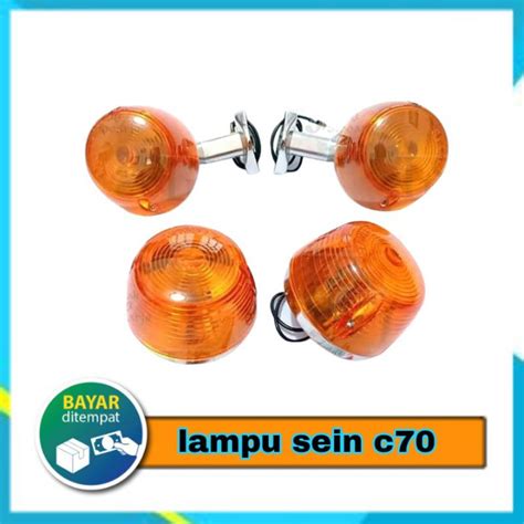 Jual A070 Lampu Sen C70 Depan Belakang Sein Riting Reting Shopee