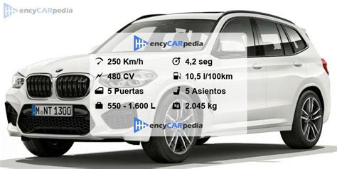 Bmw X3 M F97 Ficha Técnicas 2019 2021 Rendimiento Dimensiones