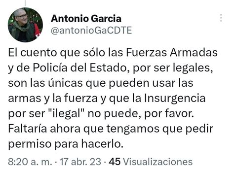 Línea Cero on Twitter RT inf lineacero INSÓLITO Alias Antonio