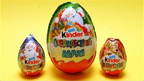 Maxi Kinder Überraschungsei Winter Edition YouTube