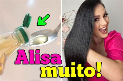 Como Alinhar e Deixar o Cabelo Mais Liso Sem Química