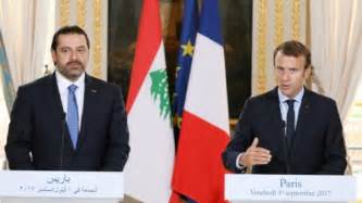 Macron Promises To Host An Aid Conference To Help Lebanon Deal With