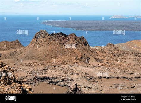 Bartolome Island, Galapagos. Bartolome Island is a volcanic islet in the Galapagos Islands with ...