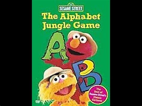 Opening To Sesame Street The Alphabet Jungle Game Dvd Youtube