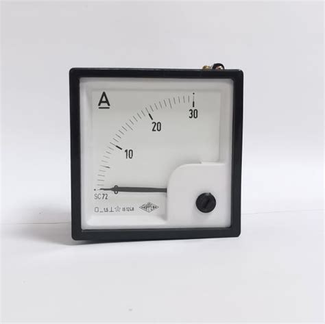 Buy Analog Dc Ammeter A X Direct Reading Nippen Moving Coil