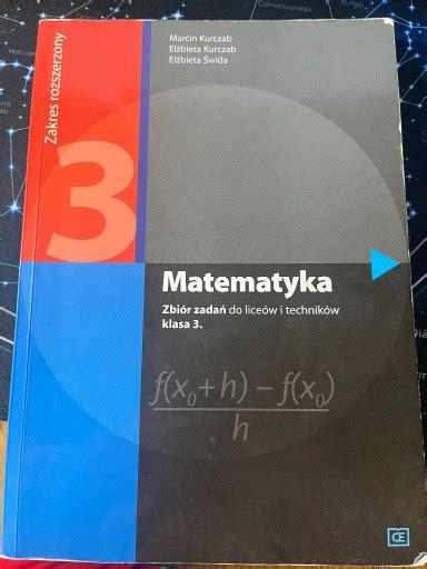 Zbi R Zada Matematyka M Kurczab Bia Ystok Kup Teraz Na Allegro