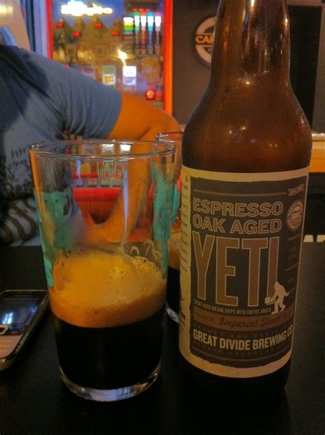 Espectacular Esta Yeti Expresso Oak Aged De Great Divide La Madera Le