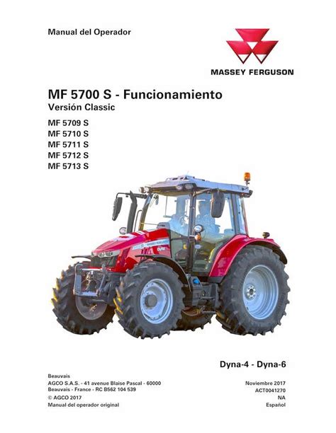 Massey Ferguson 5709S 5710S 5711S 5712S 5713S Essential Tractor Pdf