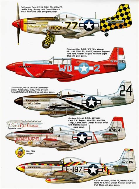 Vintage Aircraft P51 Mustang Aircraft