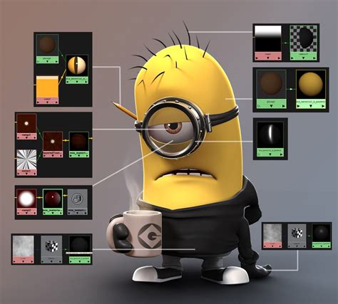 Shaders Minion Contest Gallery Cgmeetup Art Vfx Animation