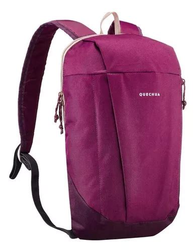 Quechua Maleta Morral Mochila Viaje L Deportivo Bolso Color Morado