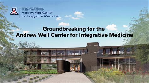 Groundbreaking For The Andrew Weil Center For Integrative Medicine