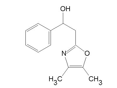 2 4 5 Dimethyl 1 3 Oxazol 2 Yl 1 Phenylethanol C13H15NO2 Density