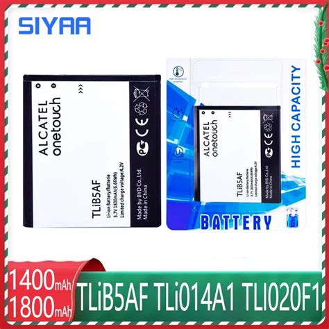 Siyaa Phone Battery Tlib Af Tli A Tli F For Alcatel One Touch Pop