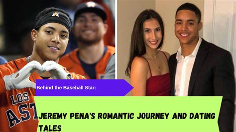 Jeremy Pena’s Girlfriend: Everything you need to know about his Partner ...