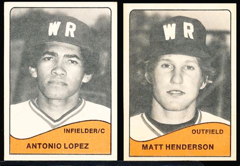 Lot Detail 1979 TCMA Minor League BB Wisconsin Rapids Set Of 23