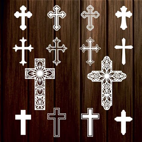 Cross Svg Crosses Clipart Masterbundles