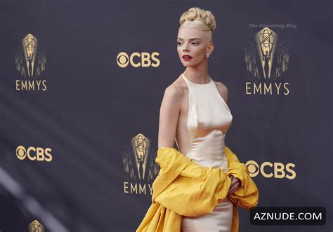 Anya Taylor Joy Sexy Seen At The 73rd Primetime Emmy Awards In Los