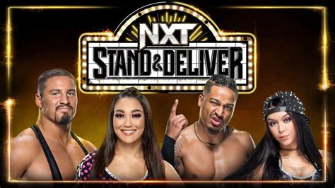 NXT Stand And Deliver 2023 Match Card Who Is Competing