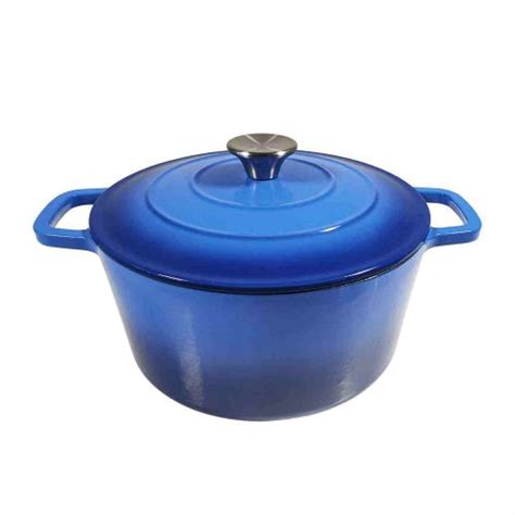 5l Enamel Cast Iron Round Casserole Ollieroo