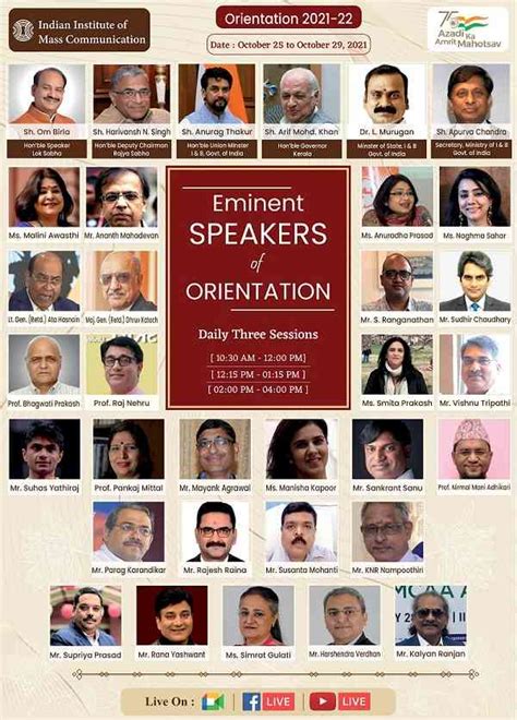 Lok Sabha Speaker Om Birla to inaugurate IIMC Orientation Programme on ...