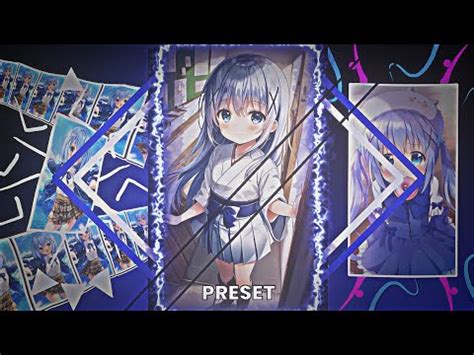 Preset Jedag Jedug Anime Preset Anime Viral Kafuu Chino Youtube