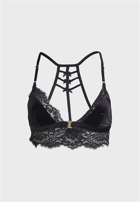 Buy Hunkemoller Black Cut Out Bras For Women In Dubai Abu Dhabi