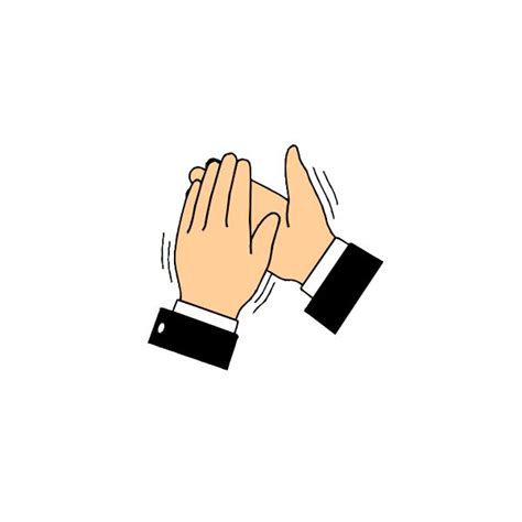 Hands Clapping Clip Art & Hands Clapping Clip Art Clip Art Images ...