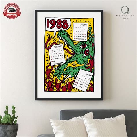 Keith Haring Art Keith Haring Pop Art Keith Haring Poster Keith