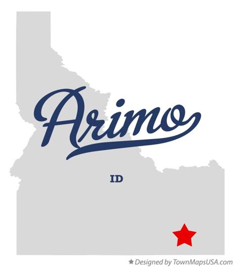 Map of Arimo, ID, Idaho