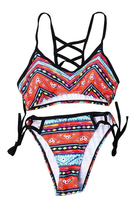 Iyasson Temptation Bohemia Print Bikini Set