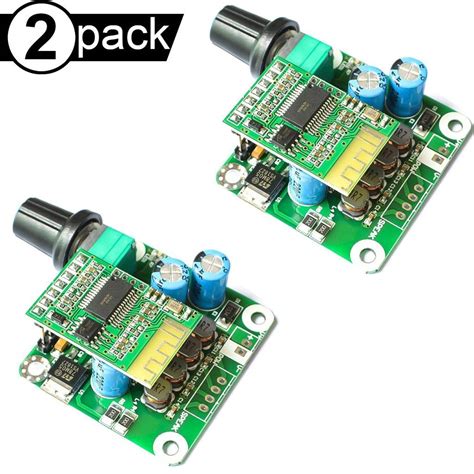 Buy DAOKI 2Pcs Audio Power Amplifier Board 15w 15W Bluetooth 4 2