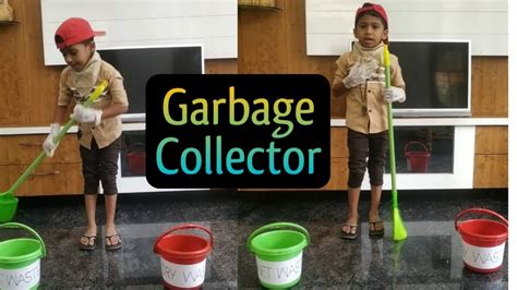 Fancy Dress Garbage Collector Sweeper Community Helpers