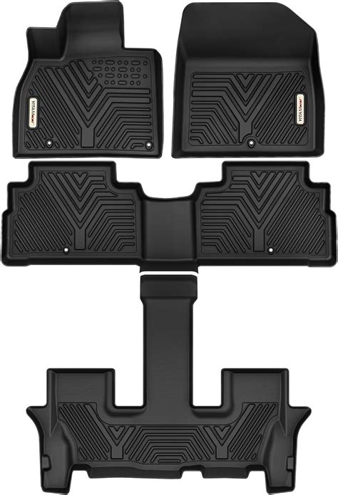 Amazon YITAMOTOR Floor Mats For 2020 2024 Kia Telluride With 2nd