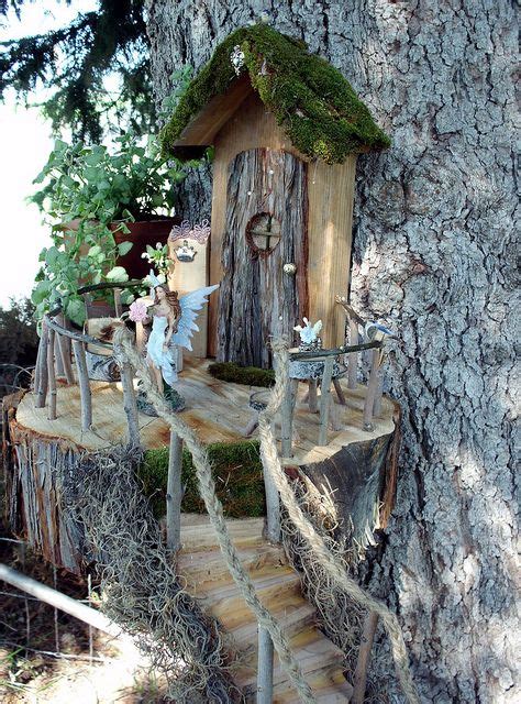 Facebook Fairy Tree Houses Fairy Garden Houses Fairy Garden Designs