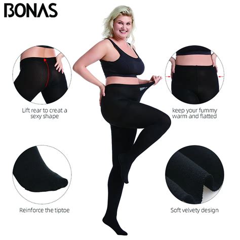 BONAS Pantimedias Gruesas De Terciopelo Para Mujer Mallas C Lidas De