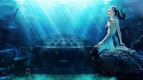 Underwater Mermaid Wallpapers - Wallpaper Cave