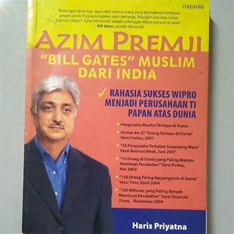 Jual Buku Azim Premji Bill Gates Muslim Dari India Shopee Indonesia