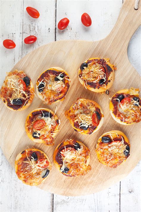 Mini pizza bites | Ohmydish