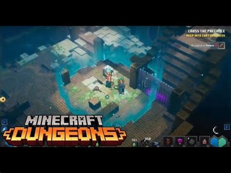 ตะลยโลกใตนำ มายคราฟ ดนเจยน Minecraft Dungeons Elder Guardian