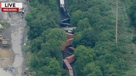 Train Carrying Hazardous Materials Derails In Pennsylvania Prompting