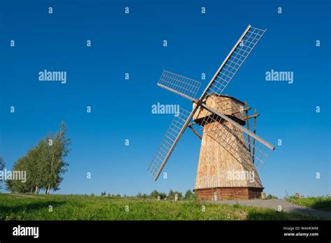 Rural Landscape Windmill Hi Res Stock Photography And Images Alamy