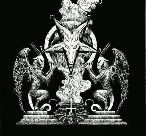 Hail Satan Satan Satanic Art Baphomet Satanic Tattoos