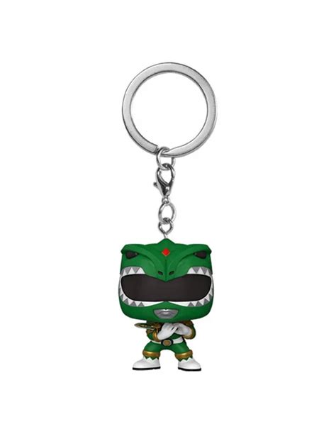 Comprar Power Rangers 30th Llaveros Pocket POP Vinyl Green Ranger 4 Cm