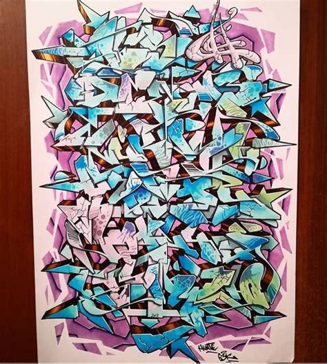 Pin By AisOne On Alphabet Graffiti Wildstyle Graffiti Lettering