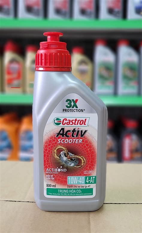 Hcm Nh Th T Combo Nh T Tay Ga Castrol Power Scooter W L Nh T