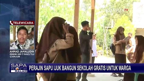 Kisah Ahmad Jamaludin Seorang Pengrajin Ijuk Dirikan Sekolah Gratis