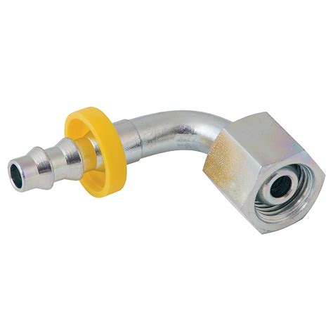 Female Swivel Swept Elbow Hydair