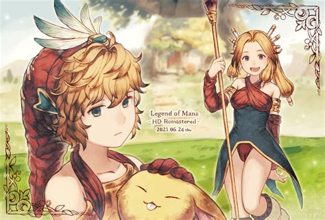 Secret Of Mana Saga Zelda Characters Fictional Characters Legends Anime Series Games